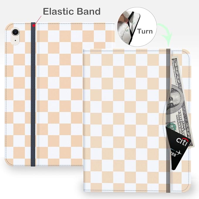 Beige Checkered