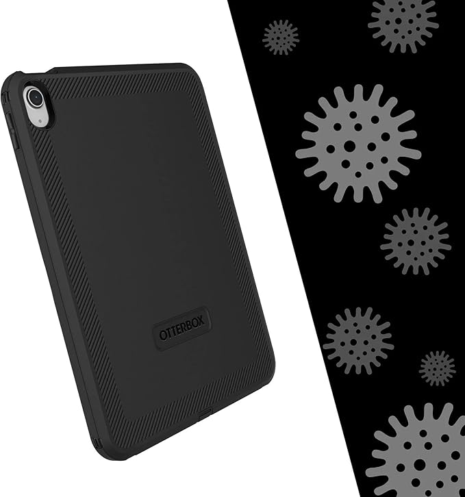 OtterBox iPad (A16) &amp iPad 10th Gen (Only) - Defender Series Case - Black - Screenless - Rugged &amp Durable - Multi-Layer Protection - Microbial Defense Protection - Non-Retail Packaging