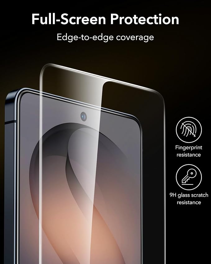 ESR Accessory Glass by Corning™ 3 Pack 9H+ Glass for Samsung Galaxy S26 Ultra Screen Protector Anti-Reflective Coating Military-Grade Protection Shatterproof &amp Durable UltraFit Tray﻿
