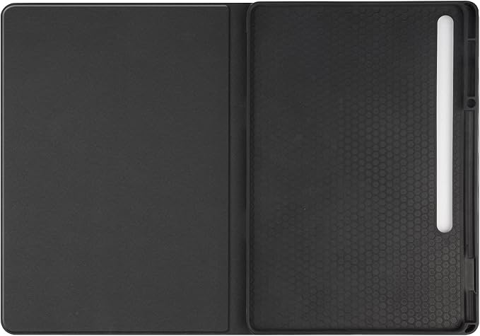 12.4 Inch Case for Samsung Galaxy Tab S8 Plus/S8+ 2022/S7 FE 2021/Tab S7 Plus/S7+ 2020 (SM-X800/T730/T970) with S Pen Holder &amp [Auto Wake/Sleep] Premium PU Leather Folding Stand Cover Red