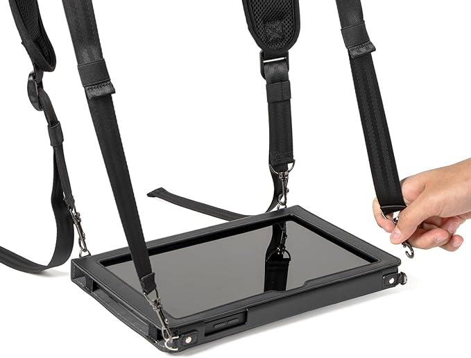 Ulefone Armor Pad 4 Ultra Tablet Carry Case Armor Holster Pro 4-in-1 Multi-Purpose Portable Carrying Holster Case with Kickstand Hand Strap Shoulder Strap for Armor Pad 4 Ultra Rugged Tablet