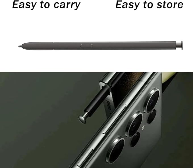 S24 Ultra S Pen for Samsung Galaxy S24 Ultra S Pen Replacement EJ-PS928BBEGUS US Version for Galaxy S24 Ultra Stylus Pen withBluetooth Dark Gray