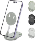 PGYTECH MagFlex Phone Stand N52 Aluminum Alloy Magsafe Phone Photography Grip Fit for iPhone 17/16/15/14 Series with Magnetic Ring for Android