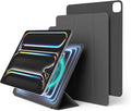 elago Magnetic Folio Case for iPad Pro 13 inch Cover (M5 M4) - Back Plate can be Attached to Metal Materials Wake/Sleep functionality Compatible with Apple Pencil 2 [Dark Grey]