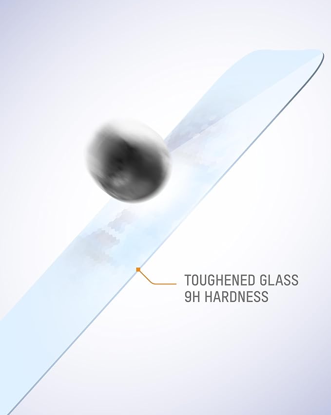 Mous Anti-Blue Light Screen Protector Compatible with iPhone Air HD Clear Blue Light Eye Protection Shatterproof Tempered Glass with Easy Installation Tool