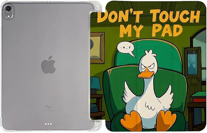 angry duck don't touch my pad
