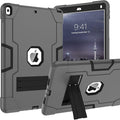 BENTOBEN for iPad Air 3rd Generation Case iPad Pro 10.5 2017 Case 3 Layers Heavy Duty Rugged Shockproof Kickstand Protective Tablet Cover for iPad Air 3 10.5 2019 /iPad Pro 10.5 2017 Gray/Black