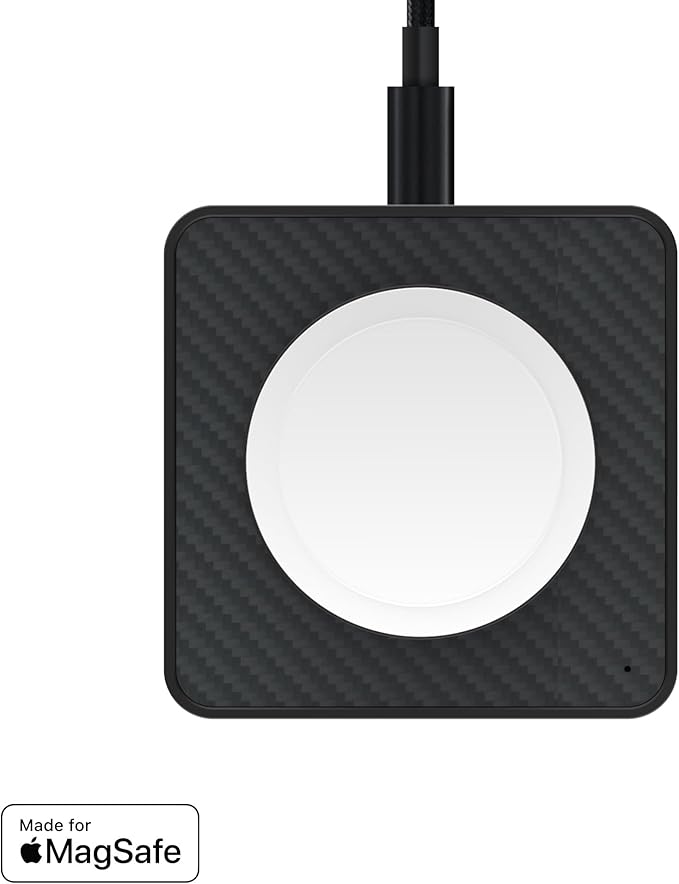 Mous - Wireless Charger Pad Compatible with MagSafe - Fast Charging up to 15W - Aramid Fibre