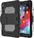 Griffin Survivor All-Terrain - Protective case for Tablet - Rugged - Silicone Polycarbonate - Black Clear - for Apple 10.5-inch iPad Air (3rd Generation)