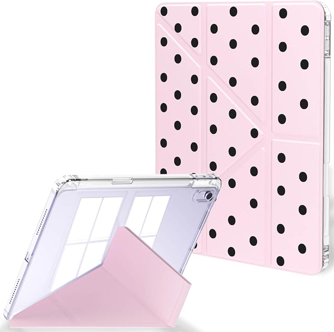 Pink Black Polka Dot
