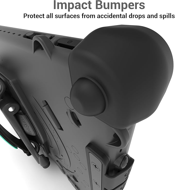 MobileDemand Full-Body Kickstand Rugged Case for Microsoft Surface Pro 910and 11–Heavy Duty Surface Pro Case with Briefcase Handle- Shock Absorbing