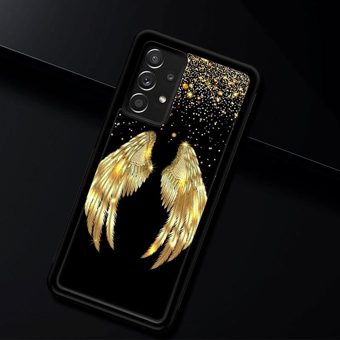 Gold Angel Wings