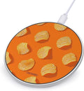 Potatoes Chips Fast Portable Charger 10W Funny Graphic Phone Charging Pad with USB Cable
