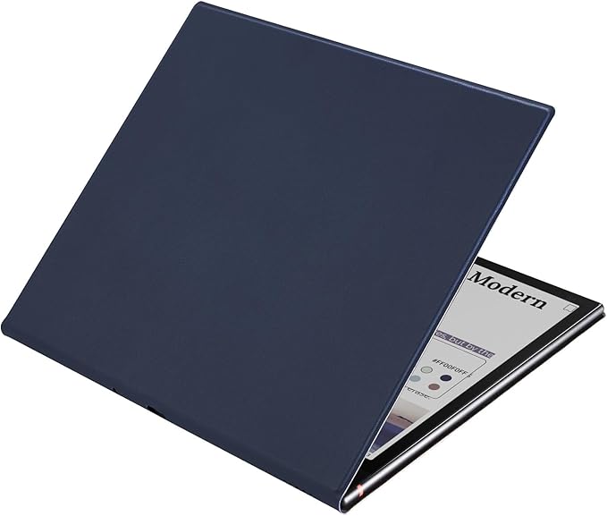 BOZHUORUI Magnetic Case for 10.3 Boox Note Air5 C (2025) / Note Air4 C (2024) / Note Air3 C (2023) Tablet ePaper | with Auto Sleep/Wake | Slim Lightweight | PU Leather Cover (Dark Blue)