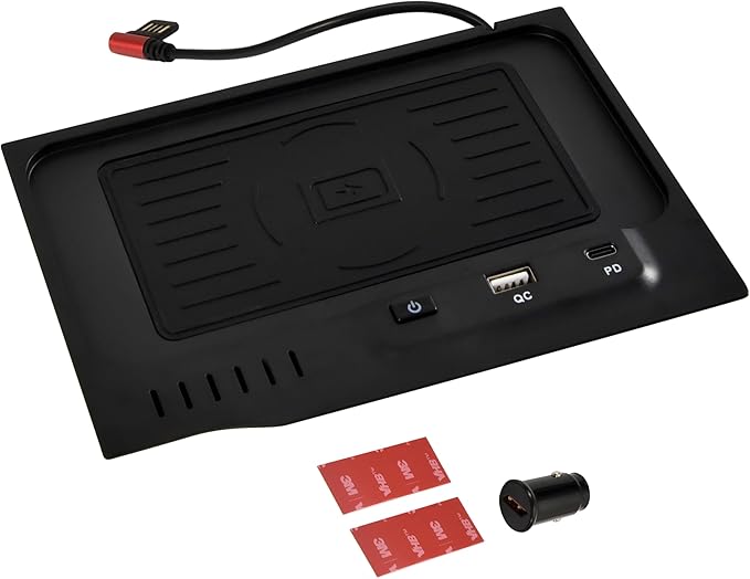Wireless Charger for 2019 2020 2021-2024 Nissan Altima L34 Style Accessories USB-A USB-C Phone Wireless Fast Charging Panel for S/SR/SV/SR VC-Turbo/SL/Platinum/latinum VC-Turbo/Edition One