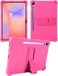 Case for Samsung Galaxy Tab S10 FE Plus/S10 FE+5G 13.1-Inch - Protective Cover with S Pen Holder &amp Multi-Angle Viewing Stand (Pink)