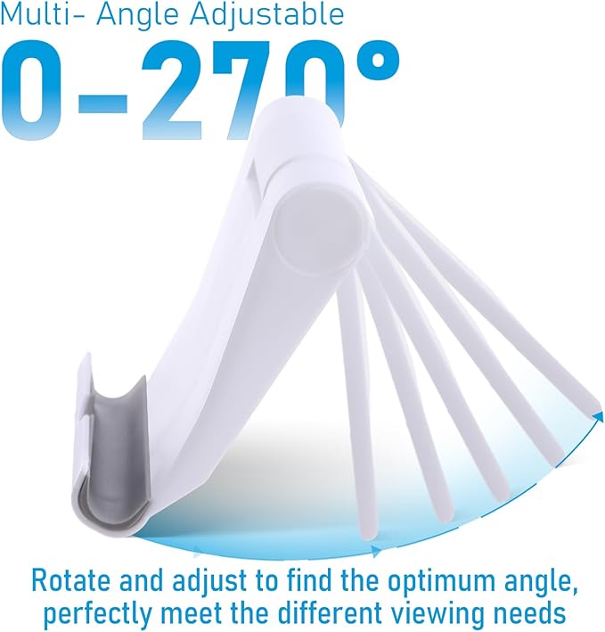 Wenqik 36 Pcs Cell Phone Stands Foldable Tablet Mobile Stand Adjustable Multi Angle Tablet Holder Compatible with Phone 15 14 13 12 11 Pro Xs Xs Max XR 8(White)