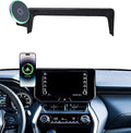 Car Phone Holder for Toyota Venza 2021-2024 Accessories Apply to 8 Inch Touch Screen 15W Fast Wireless Charger Screen Fixed Clip Cell Phone Mount Hands-Free 360 Degree Rotation