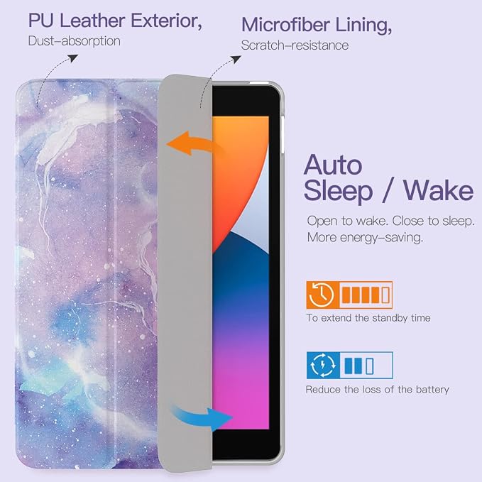 Dreamy Purple Starry Sky