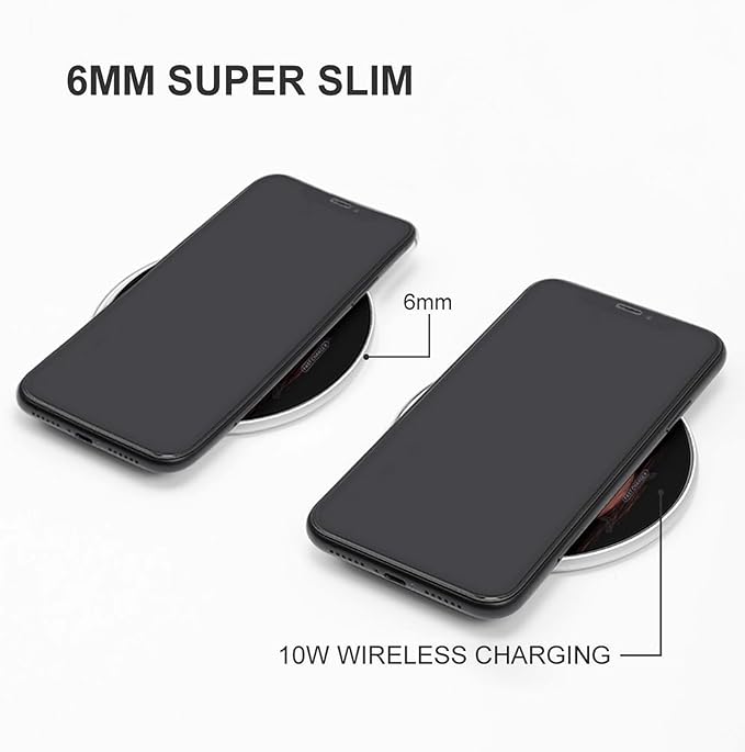 Rats Holding Two Hearts Phone Charger Magnetic Charging Pad Anti-Slip with USB Cable