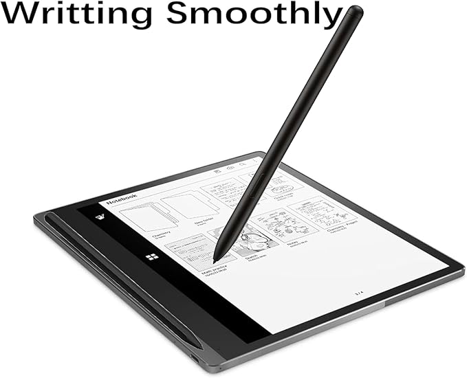 Black Smart Paper Pen for Lenovo Smart Paper Smart Paper Stylus Pen 4096 Pressure Levels Smart Paper Digital Pen Replacement + 5 Tips/Nibs