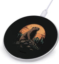 Funny Groundhoges Wireless Charger Anti-Slip Wireless Charging Pad Slim Charger Mat for Men Women