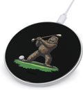Sasquatch Playing Golf Wireless Charger Anti-Slip Wireless Charging Pad Slim Charger Mat for Men Women