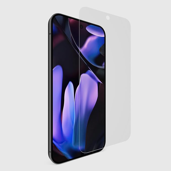Case-Mate Google Pixel 9 Pro XL Ultra Screen Protector - 6.8 Inch - Anti-Scratch Tempered Glass w/5x Shatter Protection - Durable 9H Glass w/Installation Frame High Clarity Case Friendly Easy Apply