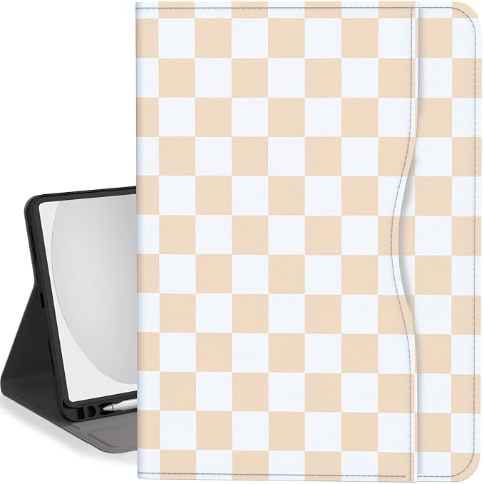 Beige Checkered