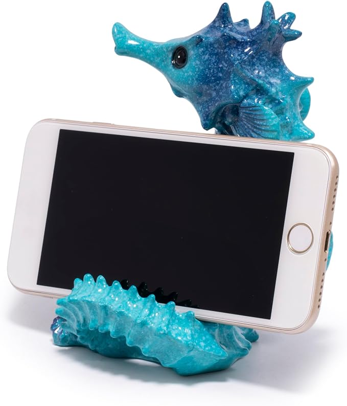 Blue-seahorse