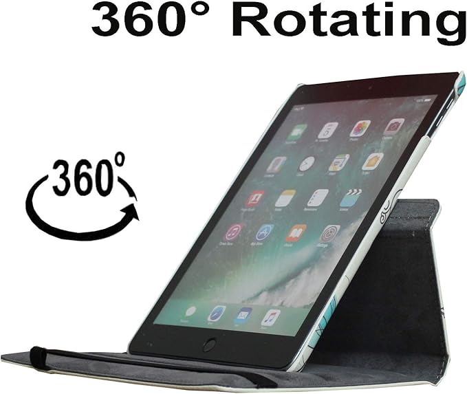 Case for iPad A16 11-inch (11th Gen 2025) for 2022 iPad 10th Generation 10.9 inch Rotating Stand Smart Magnetic Cover for Model A3354 A3355 A3356 A2696 A2757 A2777 (Lotus Flower)
