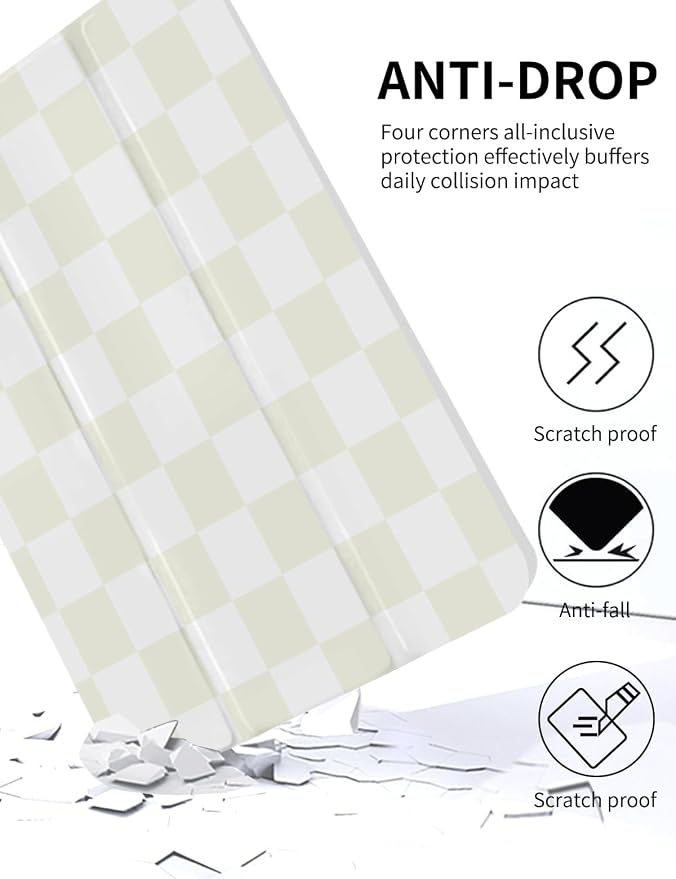 Beige Checkered