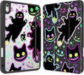Case for iPad Air 11'' (M4 2026/M3 2025/M2 2024)/ iPad Air 10.9'' Air 5th /4th Gen Shockproof Cover with Clear Back Shell &amp Penceil Holder Auto Wake/Sleep Stand Cover Creepy &amp Funny Cats