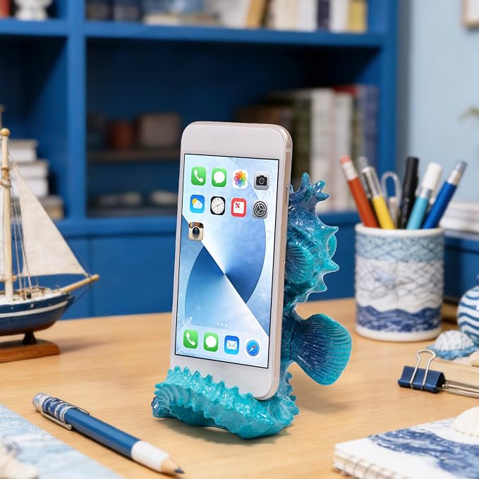 Blue-seahorse