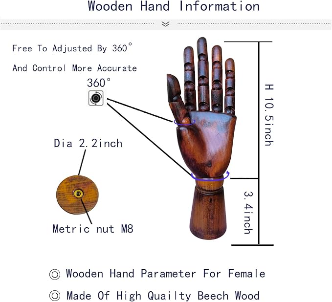 Female_l With Arm 3.3in Antique Finish