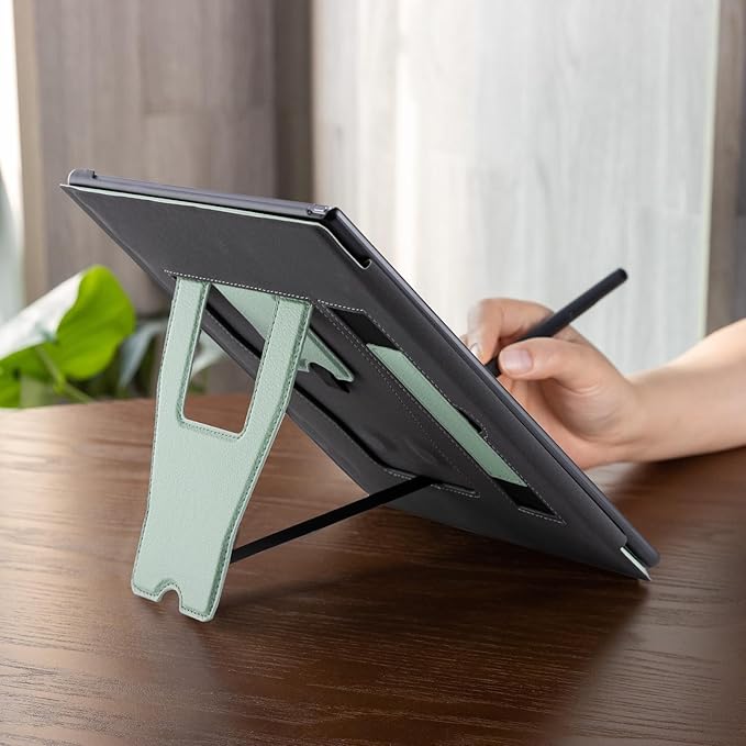CoBak Case for Remarkable 2 Paper Tablet with Two Viewing Angles- Lightweight and Hard Back Shell Protective Book Folio Cover with Built-in Pen Holder - for 10.3 2020 Released (with Stand Sage)