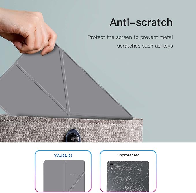 for Samsung Galaxy Tab S11 Case 11 inch Magnetic Attachment | Auto Wake/Sleep | Multi-Viewing Angles | Slim Light Shell Cover | Compatible with Samsung Galaxy Tab S11 | Grey