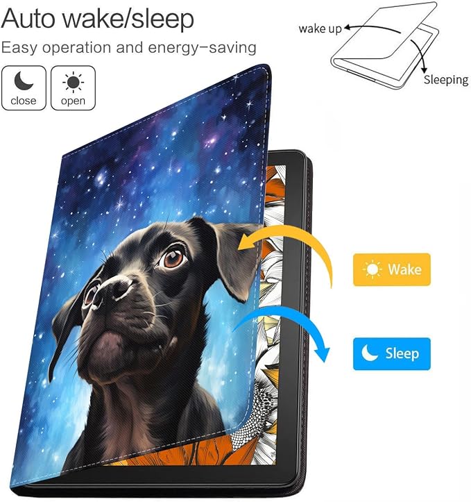 Puppy Under The Starry Sky