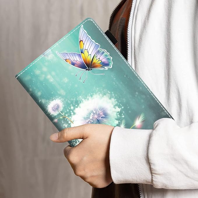Dandelions and Butterfly