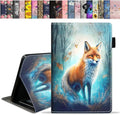 Case for All-New Amazon Fire HD 10 &amp 10 Plus Tablet 10.1 (13th/11th Generation 2023/2021 Release) Slim Stand Folio Cover with Card Slot &amp Auto Wake/Sleep - Jungle Fox