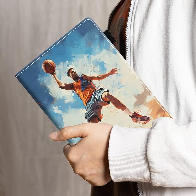 Watercolor Basketball Player