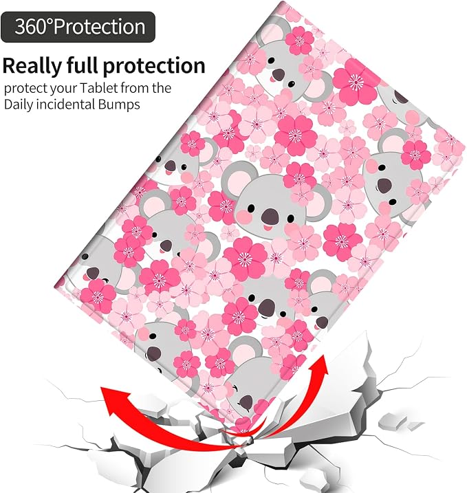 Cute Koala Pink Cherry Blossoms
