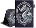 Case for Amazon Fire HD 10/HD 10 Plus Tablet 10.1 (13th/11th Generation 2023/2021 Release) Slim PU Leather Cover with Card Slot &amp Auto Wake/Sleep Dragon
