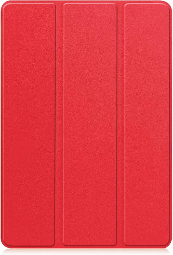 Case for Lenovo Idea Tab Plus 12.1 inch 2025 Model Shockproof Protective Cover with Kickstand Built-in Pen Slot &amp Auto Wake/Sleep Folio Matte TPU Smart Cover -Red