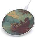 Bigfoot Fishing Drinking Smoking Phone Charger Magnetic Charging Pad Anti-Slip with USB Cable