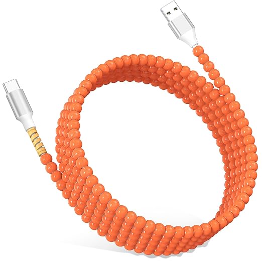 Orange Beaded