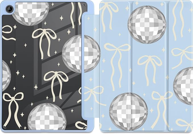 Silver Disco Balls & Bows