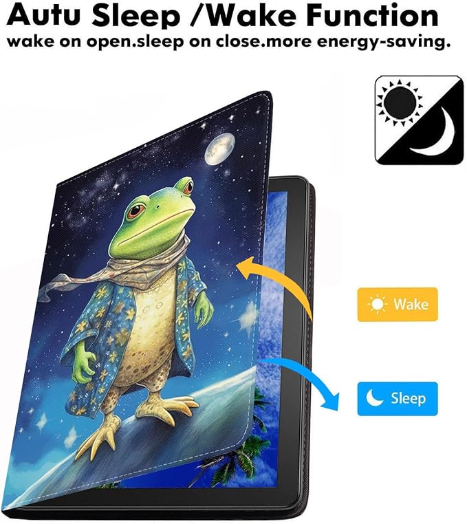 Frog Under The Moon