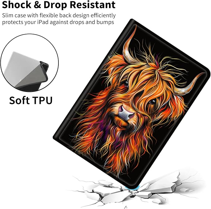 Art Highland Cow