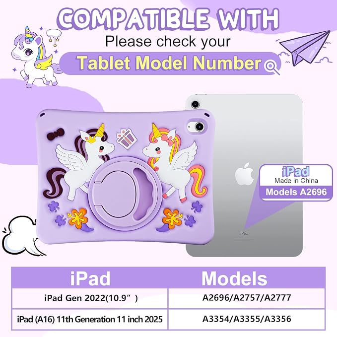 Unicorns-Purple